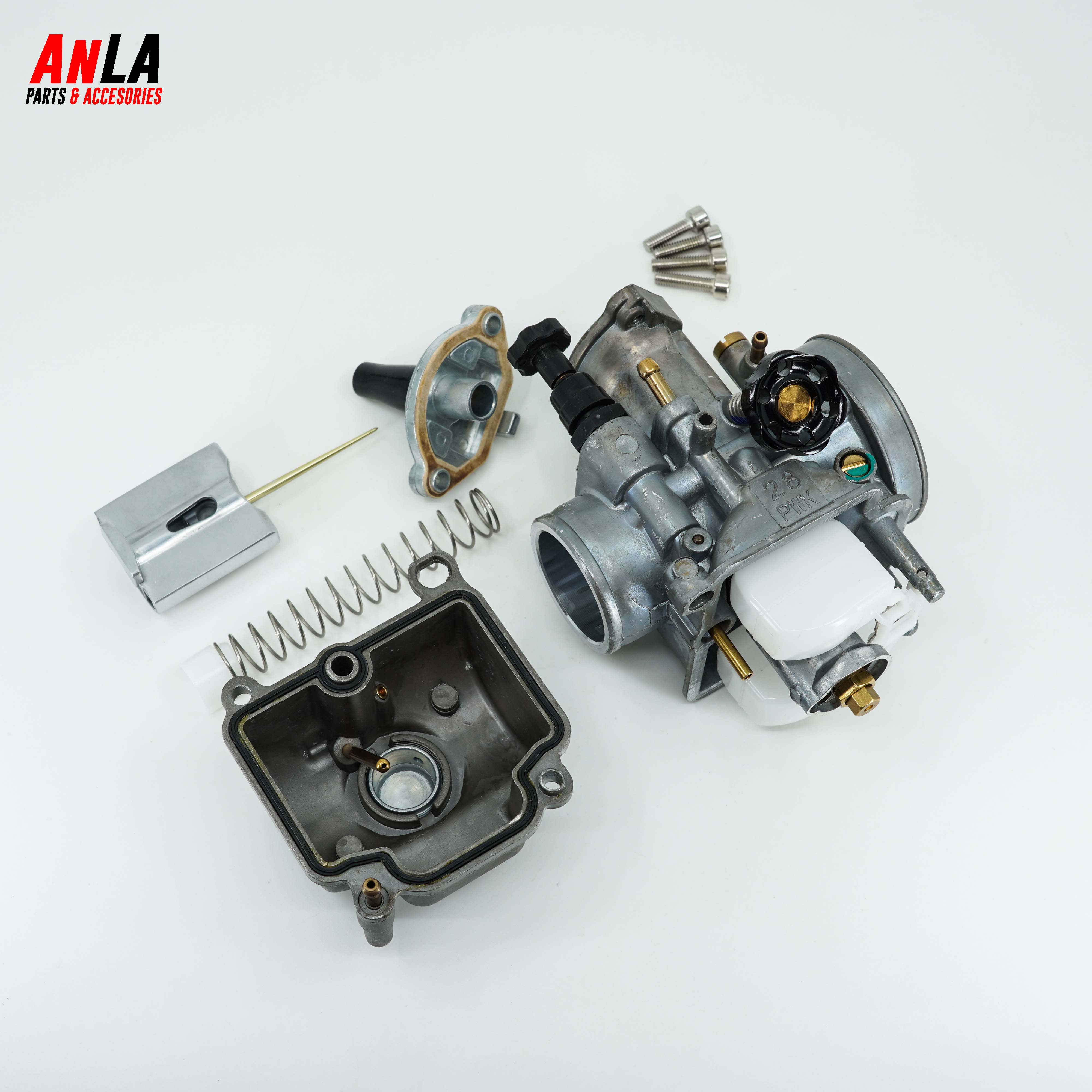 Bình xăng con BRT CNC PWK 28 30mm SUPER FLOW