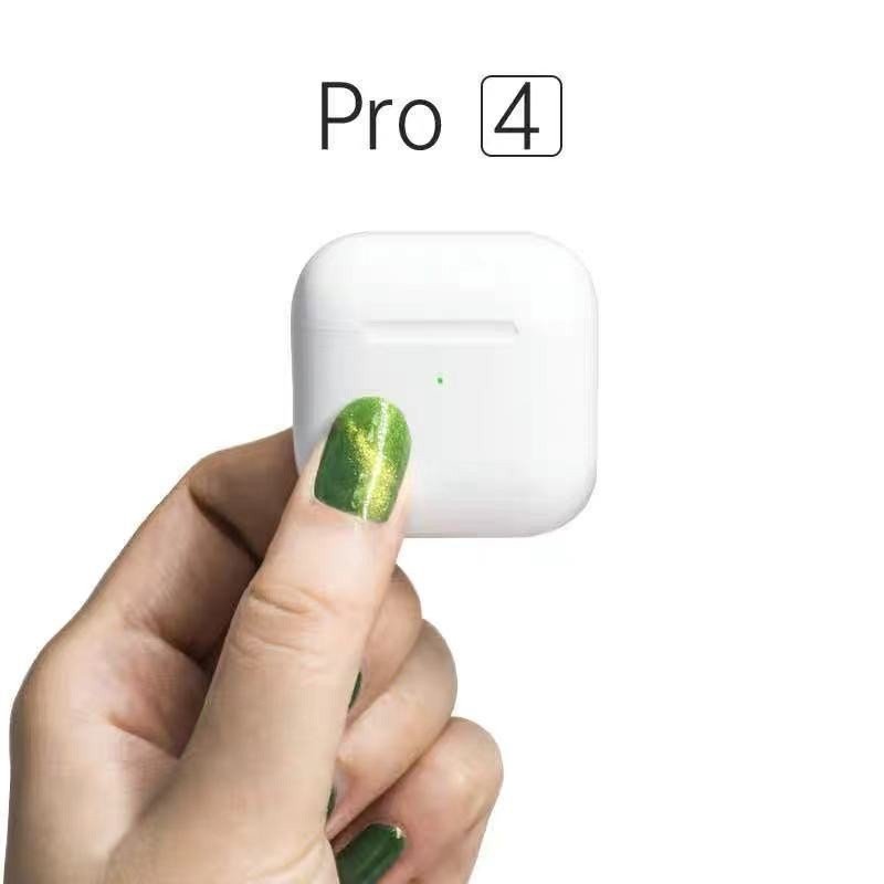 Tai nghe bluetooth không dây Inpods PRO 4 - Tự động kết nối khi mở nắp máy - Nghe nhạc cực êm - BẢO HÀNH 1 ĐỔI 1