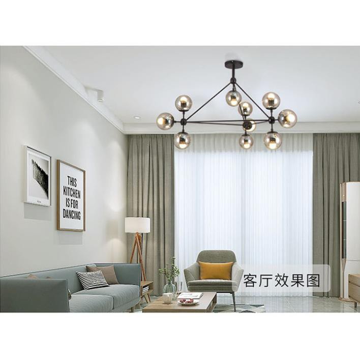 [HCM]Đèn chùm phòng khách 10 bóng cao cấp