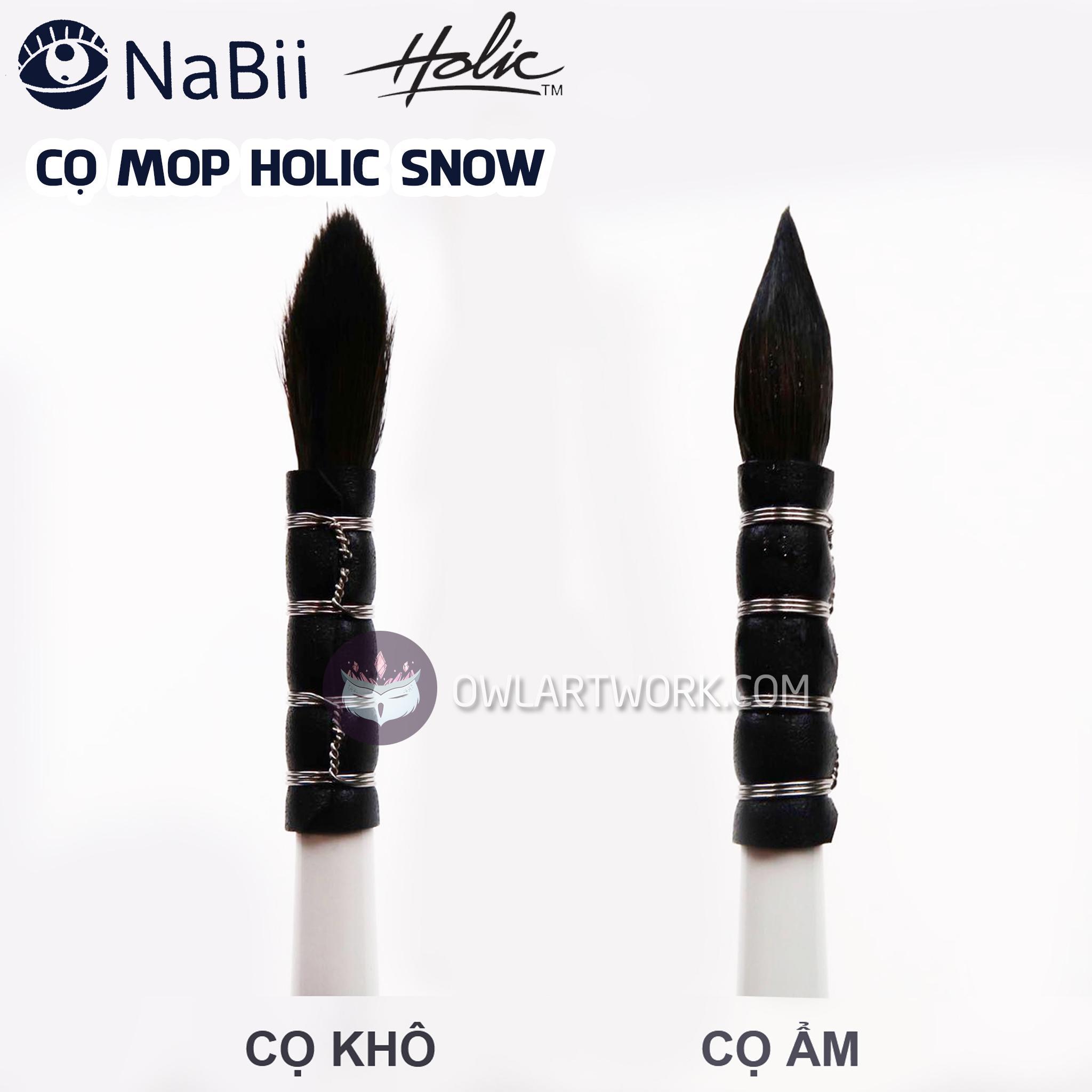 [HCM]Cọ Mop Holic Snow Vẽ Màu Nước - NABII ART