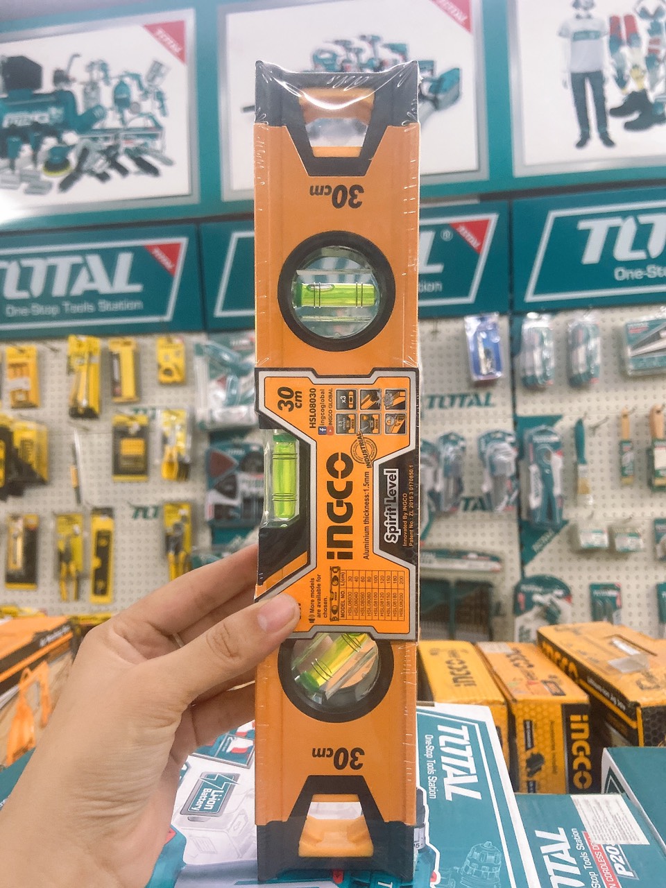 300mm Thước thủy INGCO HSL08030 - HSL08030