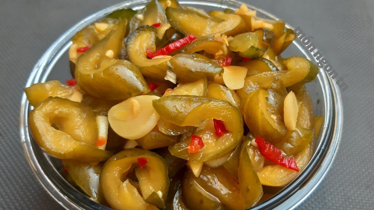 [HCM]2kg Mắm dưa leo đặc sản Châu Đốc