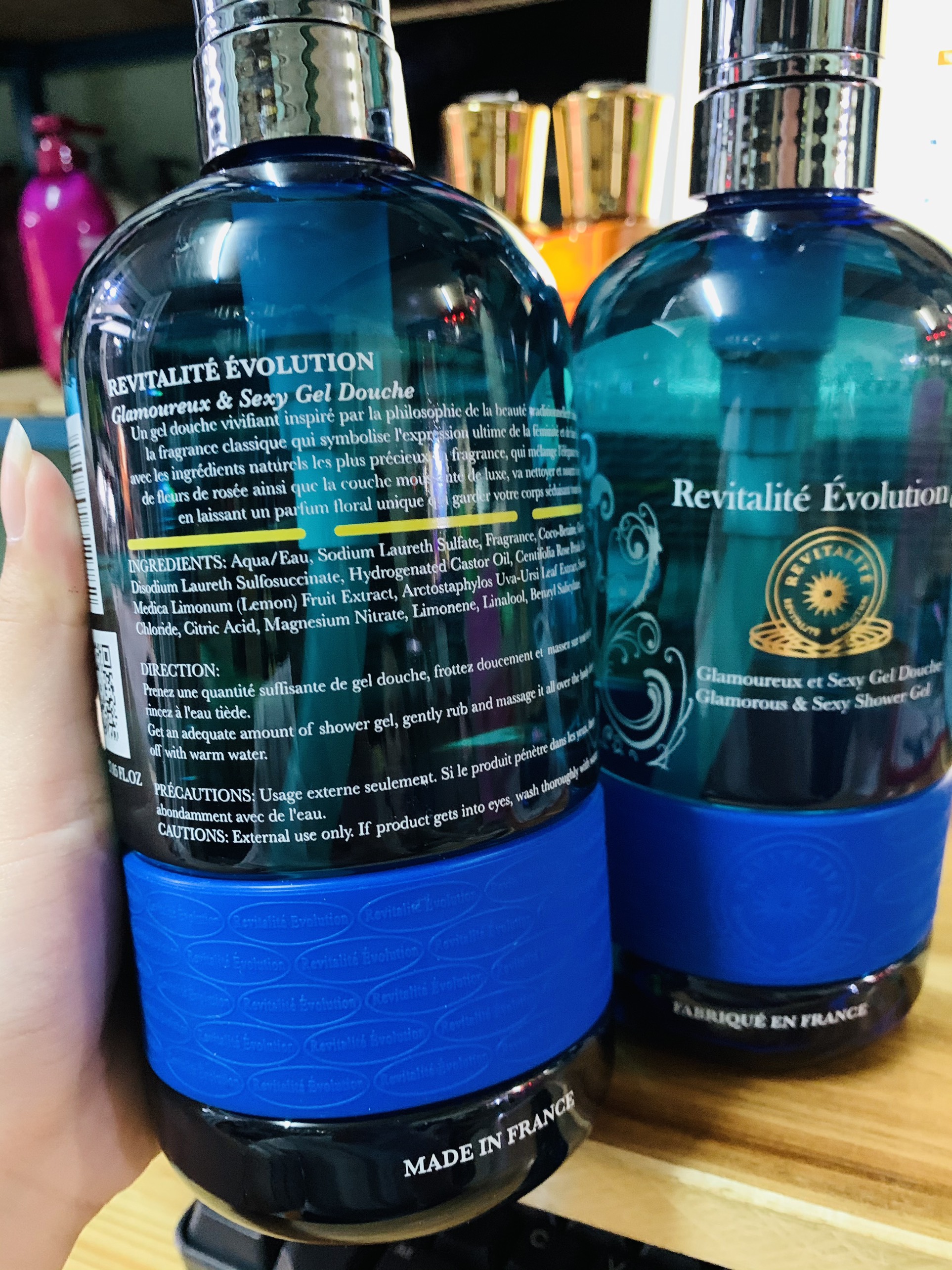Sữa Tắm Nước Hoa Revitalite Evolution 800ml - Pháp