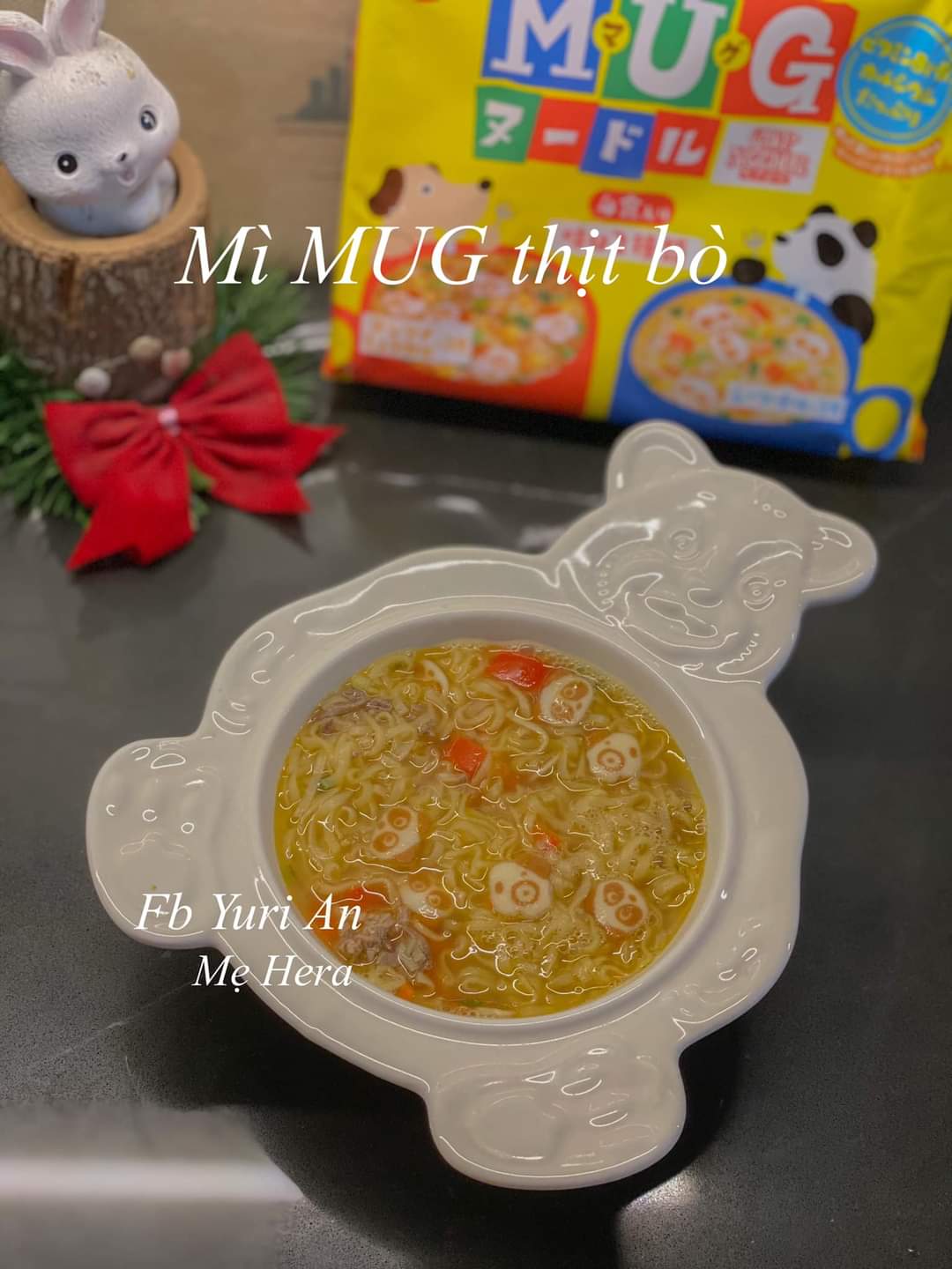 Mì mug Nhật ăn liền cho bé
