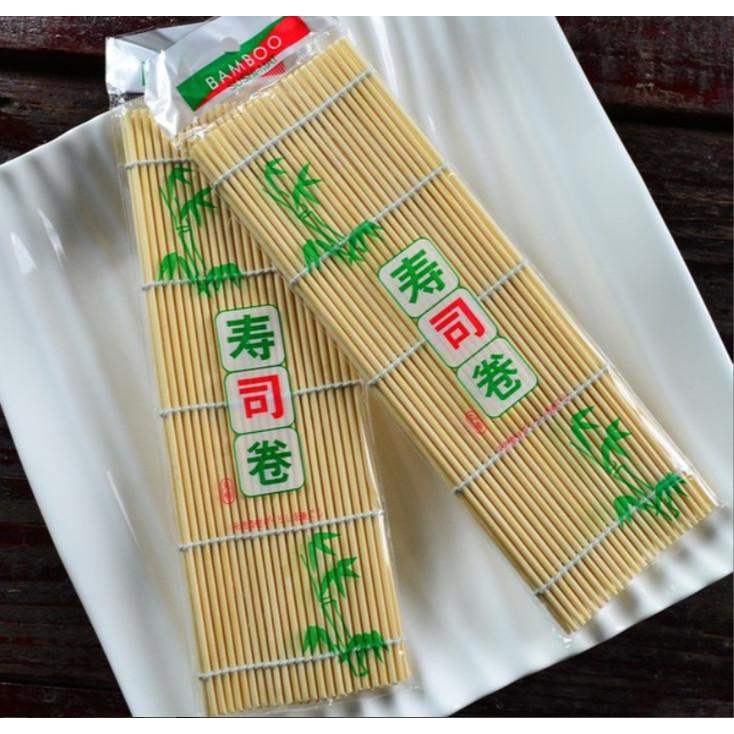 Mành tre cuộn / quấn shushi , kimbap , cơm cuộn [Có sẵn]