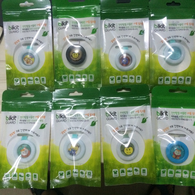 Kẹp Chống Muỗi Tinh Dầu BIKIT GUARD Hàn Quốc