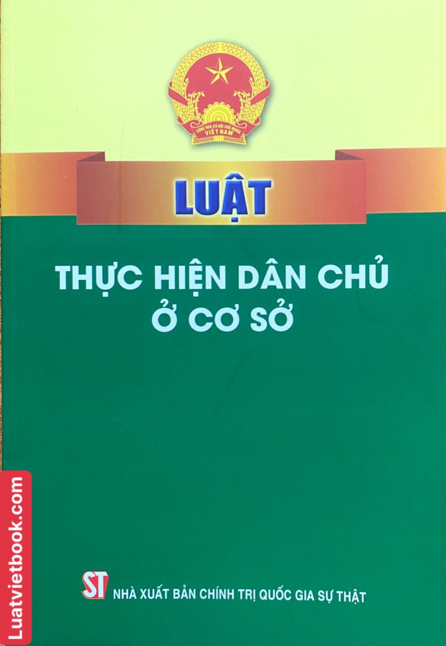 Luật thực hiện dân chủ ở cơ sở