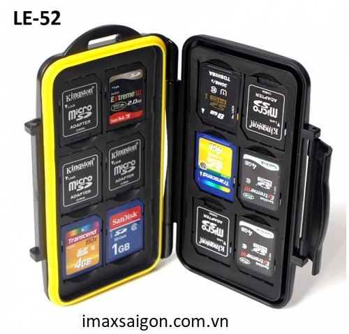 [HCM]HỘP ĐỰNG THẺ NHỚ BACKPACKER LE-52 ĐỰNG 12SD