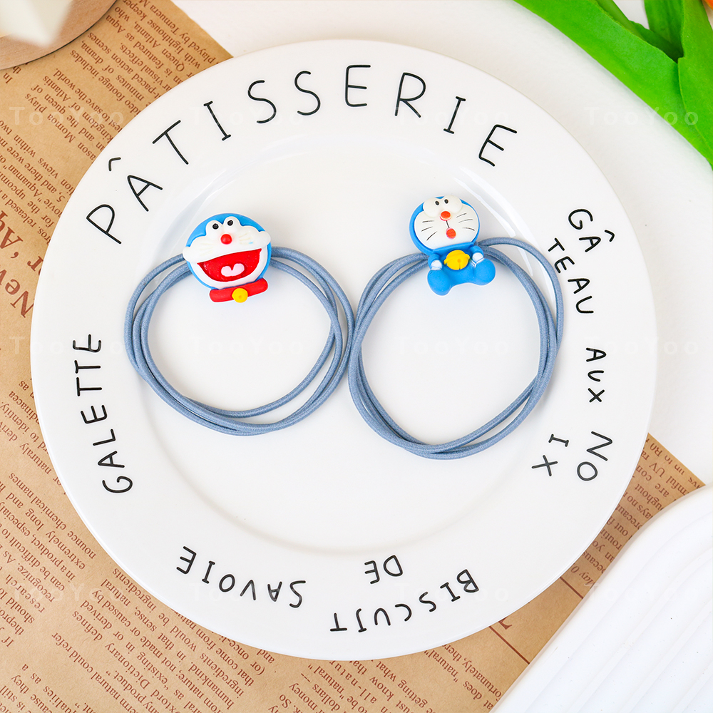 Dây chun cột tóc hình Doraemon Doremon dễ thương cute TooYoo BK00067