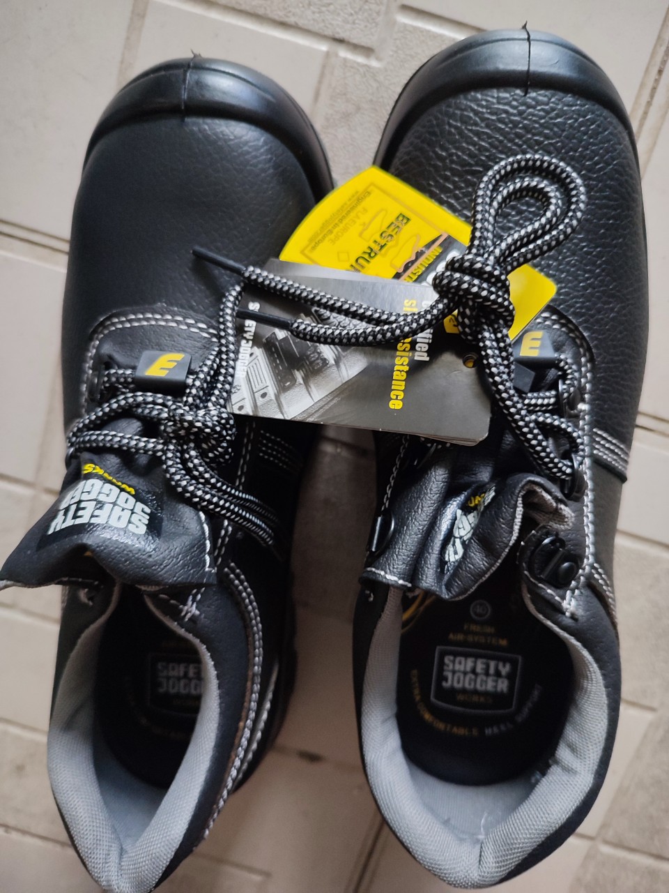 Giày bảo hộ lao động nam Safety Jogger S3, Giày cổ cao, giày cổ thấp, Chống nước, mũi và đế thép ,chống đinh ,chống tĩnh điện, giày bảo hộ lao động nam cao cấp