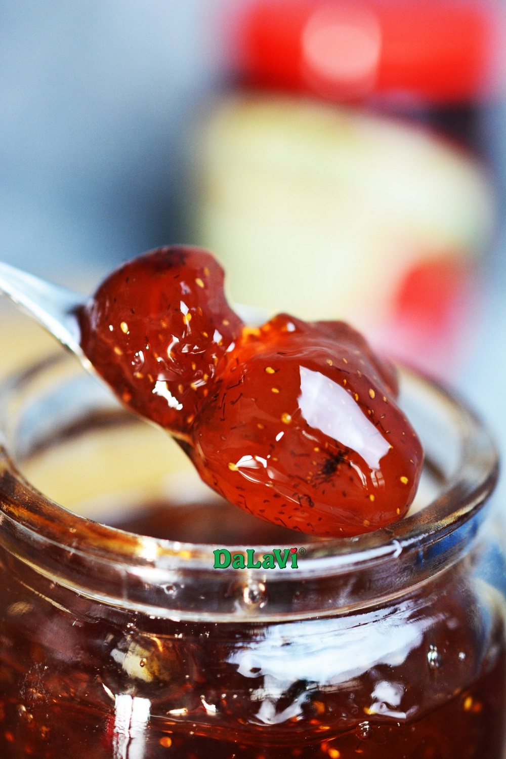 Mứt dâu tây Đà Lạt hũ 500gr