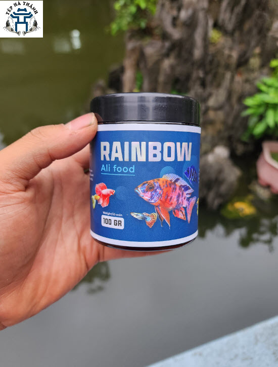Thức ăn rainbow lên màu cho cá ali và cá cảnh