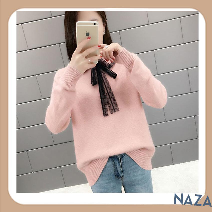 Áo len nữ phong cách Hàn Quốc chất len mềm mại - NAZA BAG