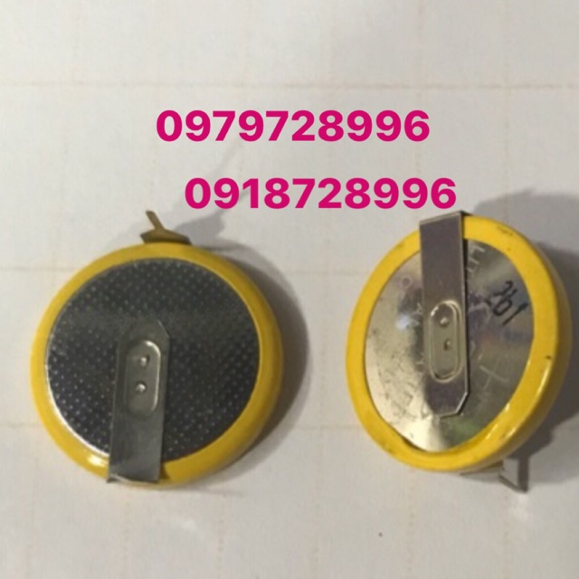 Pin 2032-3v có chân hàn combo vỉ 5 viên