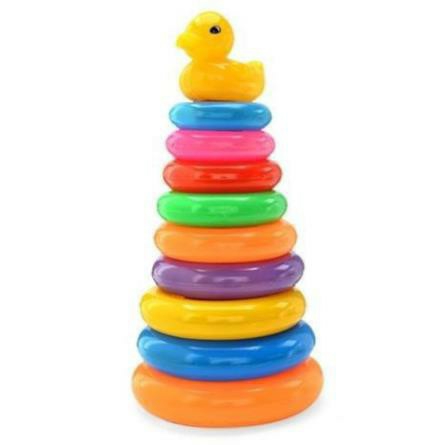 Đồ Chơi - Đồ Chơi Tháp Xếp Chồng Vòng Tròn Vịt -13 Vòng (Hàng Việt Nam)