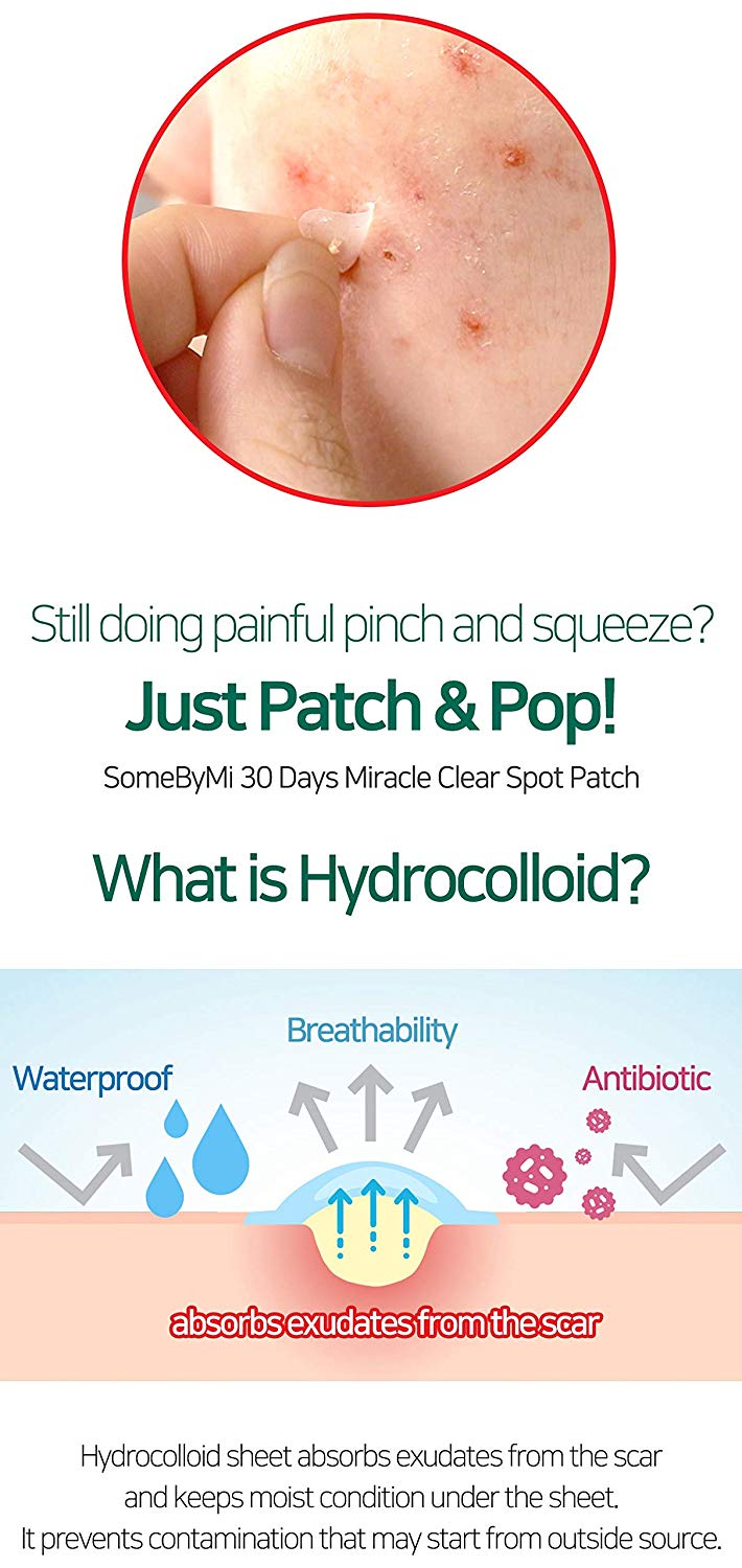 Combo 3 Miếng Dán Mụn Some By Mi Clear Spot Patch (Set 18 miếng) x 3