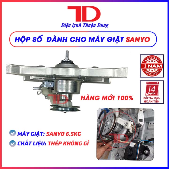 Hộp số máy giặt SANYO 6.5kg - Điện Lạnh Thuận Dung