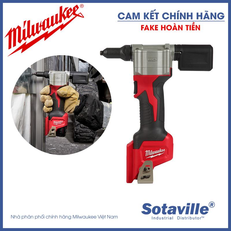 SÚNG BẮN ĐINH RÚT MILWAUKEE M12 BPRT-0C (bare)