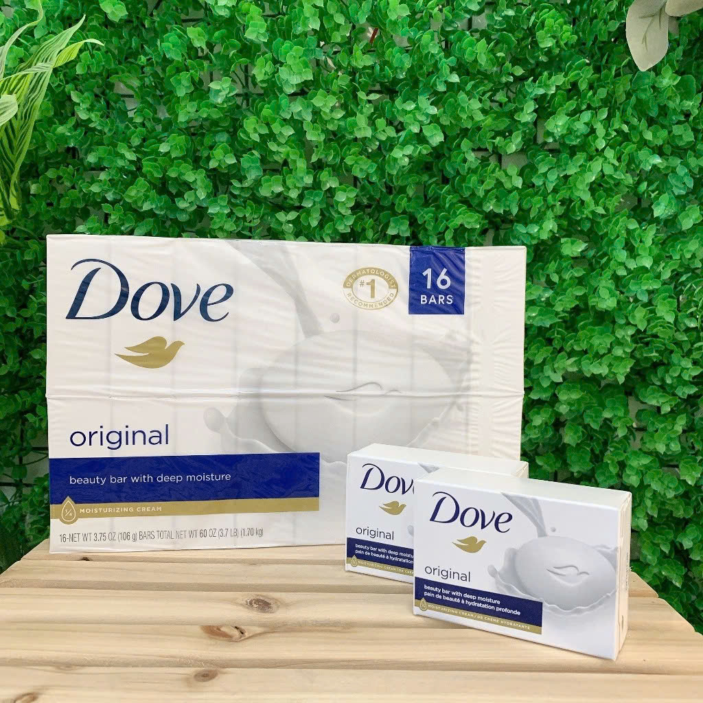 [HÀNG MỸ] Xà bông cục Dove Mỹ Original/ Sensitive 106g