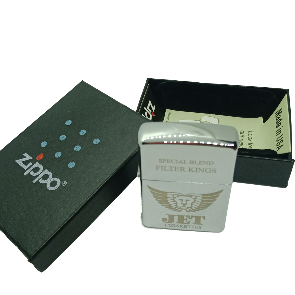 Bật Lửa Zippo Bạc Jet Flame Insert c-15