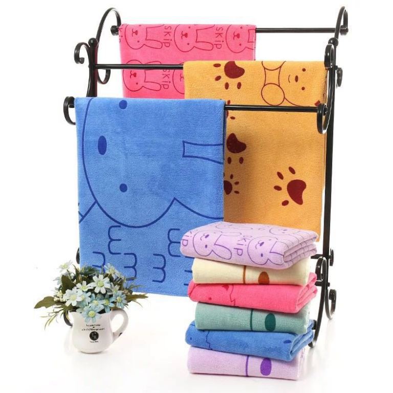 Khăn Mặt Siêu Mềm Mịn Cao Cấp 25 x 50cm (giao màu ngẫu nhiên)