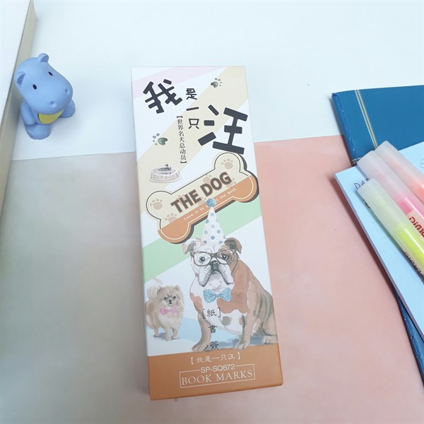 [HCM]Bộ 30 Bookmark Đánh Dấu Sách The Dog