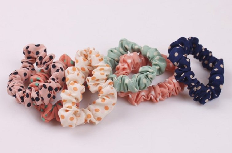[HCM]COMBO 5 DÂY CỘT TÓC SCRUNCHIES - NHIỀU MÀU