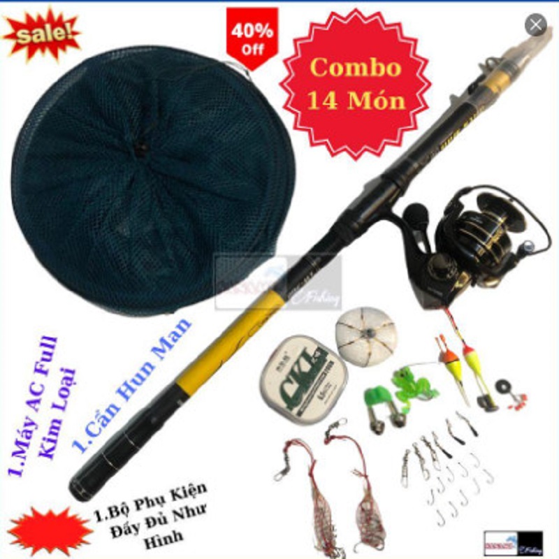 Cần câu máy rút xịn cao cấp HUNT MAN LW giá Rẻ - chuyên câu Lancer(Lăng xê), khỏe, đẹp, bền, nhẹ - SANAMI FISHING