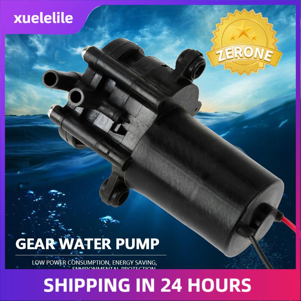 ZC-A210 12V Mini Plastic High Efficiency Self-priming Water Pump DC Gear Pump