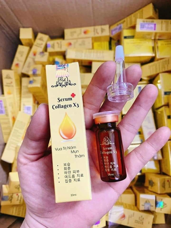 Serum collagen X3 20ml xóa thâm nám căng bóng da