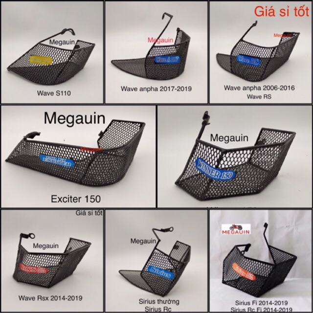 RỔ HÔNG CÁC LOẠI (WAVE, SIRIUS, EXCITER, WINNER, S110, RSX, BLADE, JUPITER FI ) SUPERMARKET QUỐC BẢO