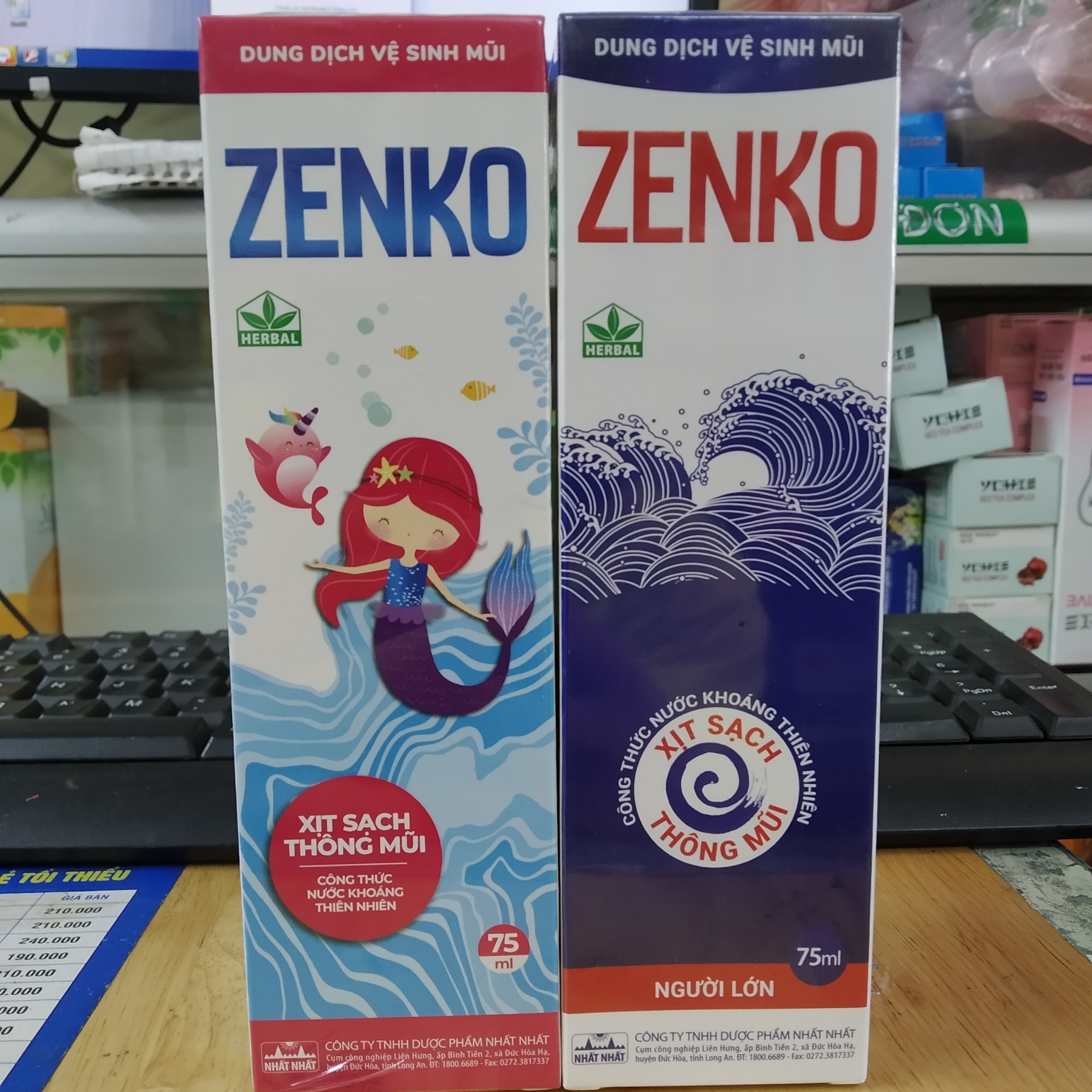 Dung dịch vệ sinh mũi ZENKO