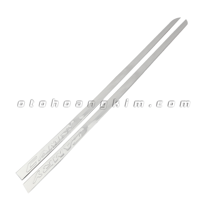 Bộ 4 nẹp sườn Camry [2015-2018] inox - 1506