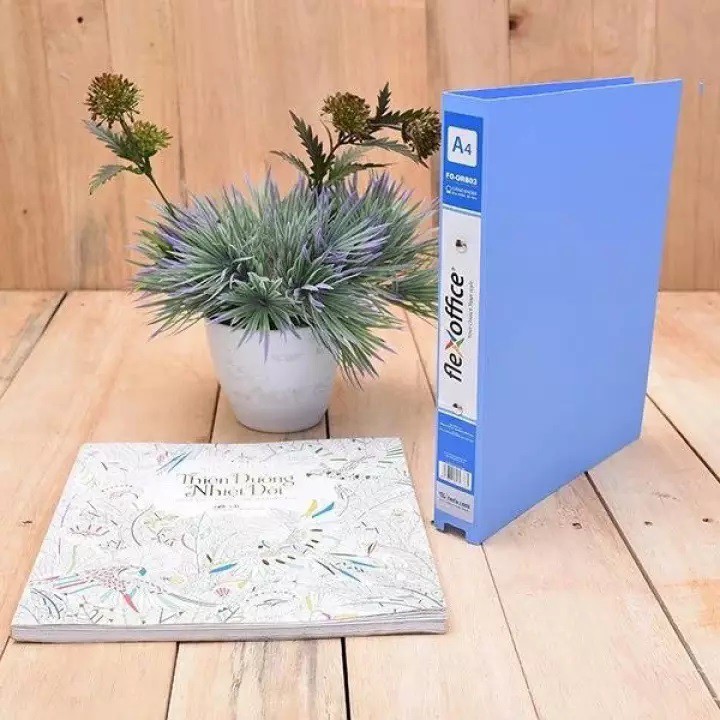 Bìa nhẫn - File còng nhẫn (2,5cm - 3cm - 3,5cm) Flexoffice