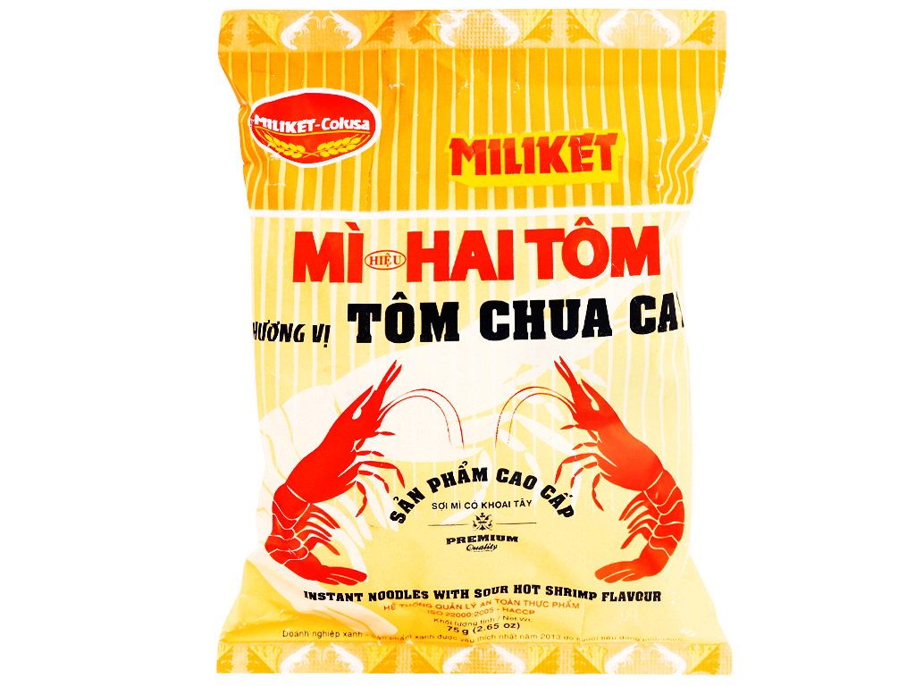Mì tôm chua cay Miliket