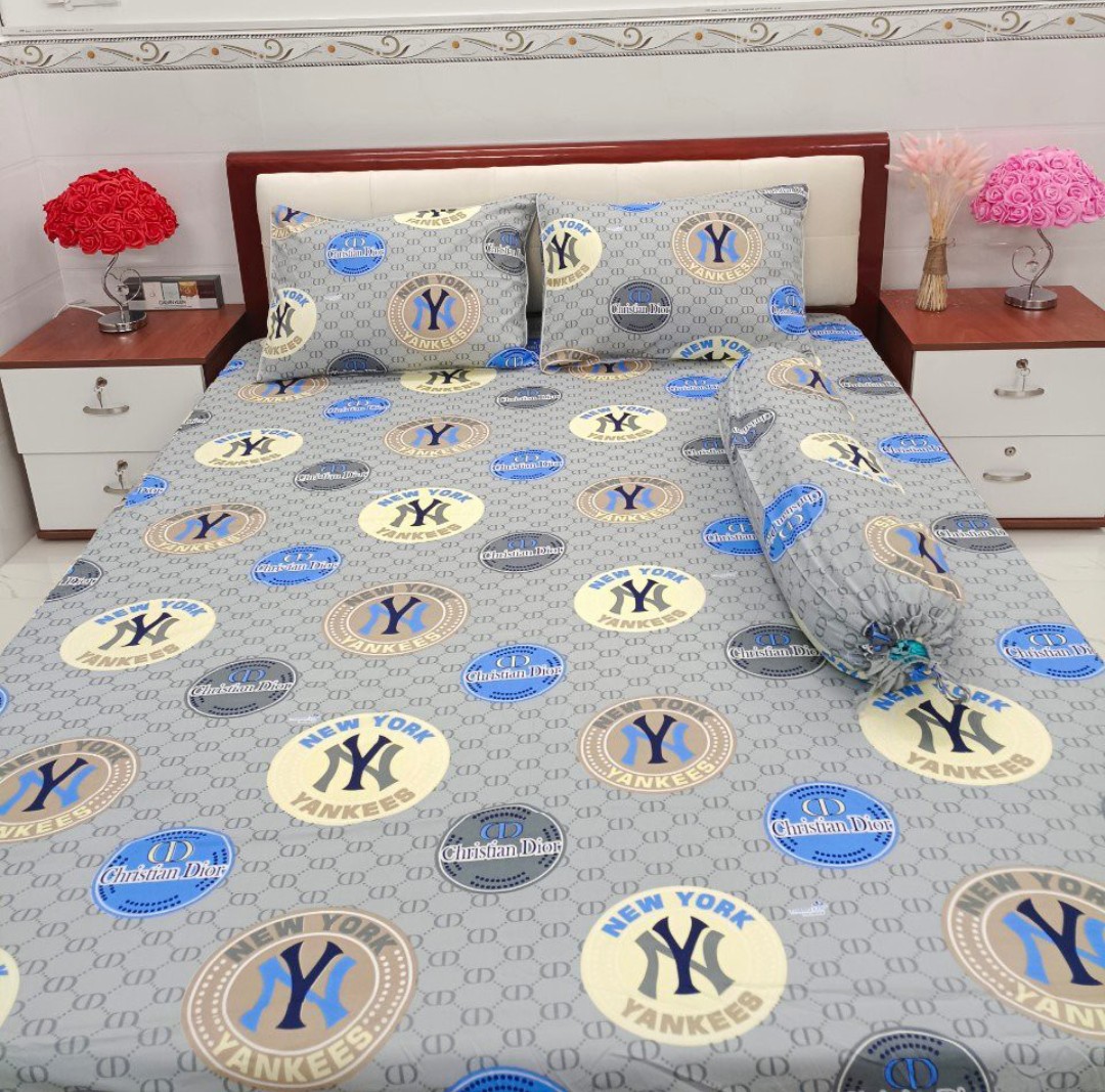 [HCM]Bộ Drap 100% vải Cotton Thắng Lợi {4 MÓN} { chuẩn logo]