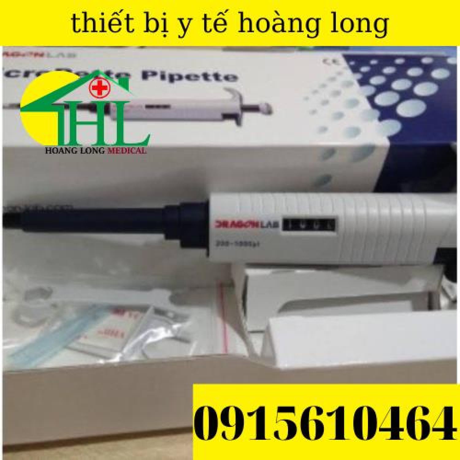 Micropipet Tự Động DRAGON LAB - Dùng Trong Phòng Thí Nghiệm - Dải Đo Từ 2
