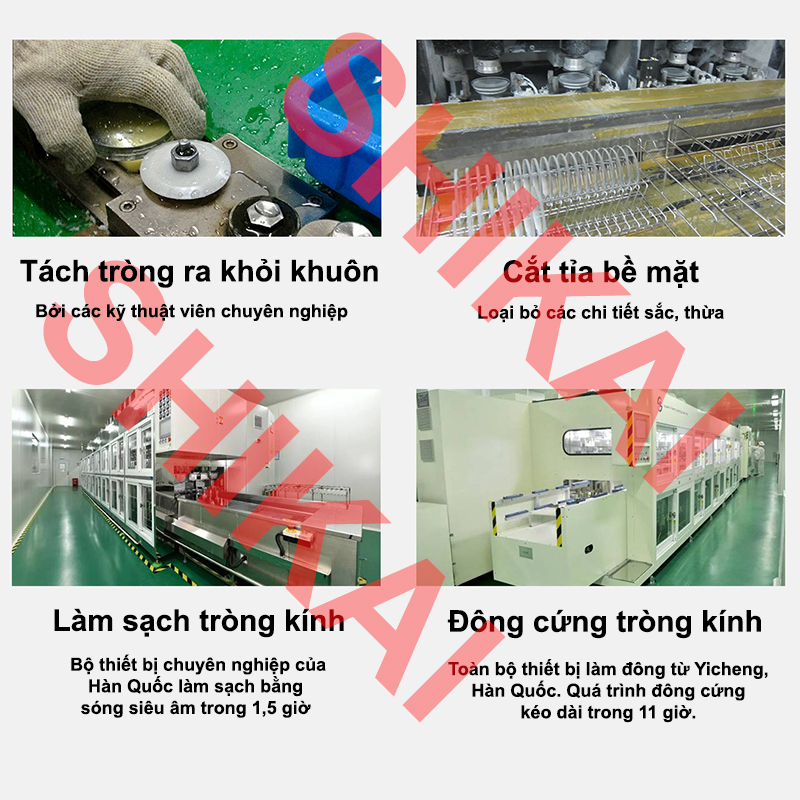 Tròng kính Shikai 1.56 phản quang [Có sẵn] [Chính hãng]
