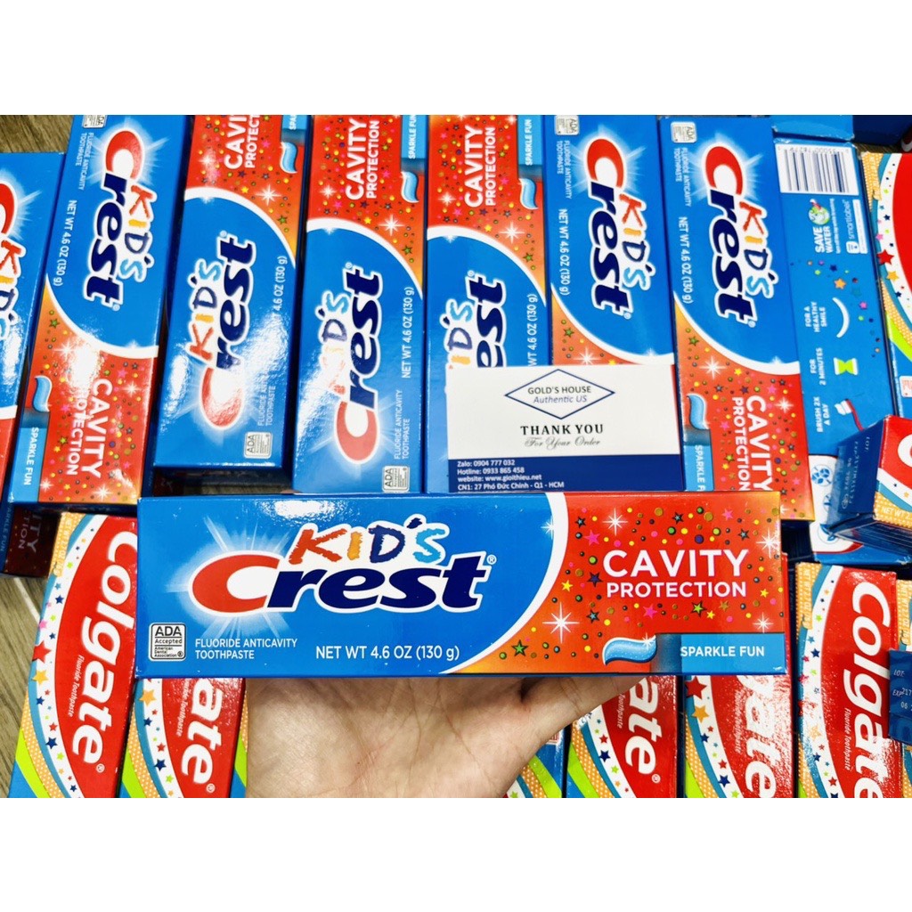 Kem Đánh Răng Cho Bé CREST KID'S 130G