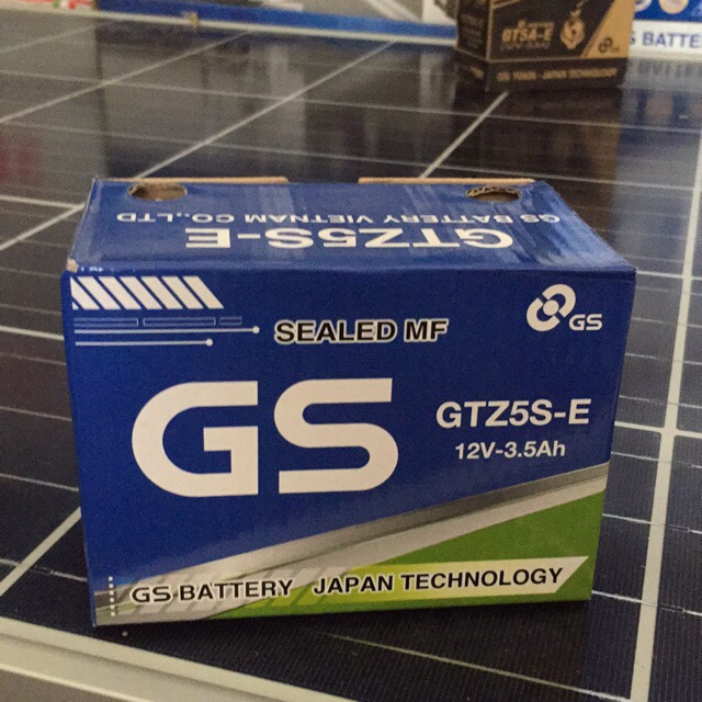 Bình Ắc quy GS GTZ5S - E ( 12 V - 3.5 Ah )