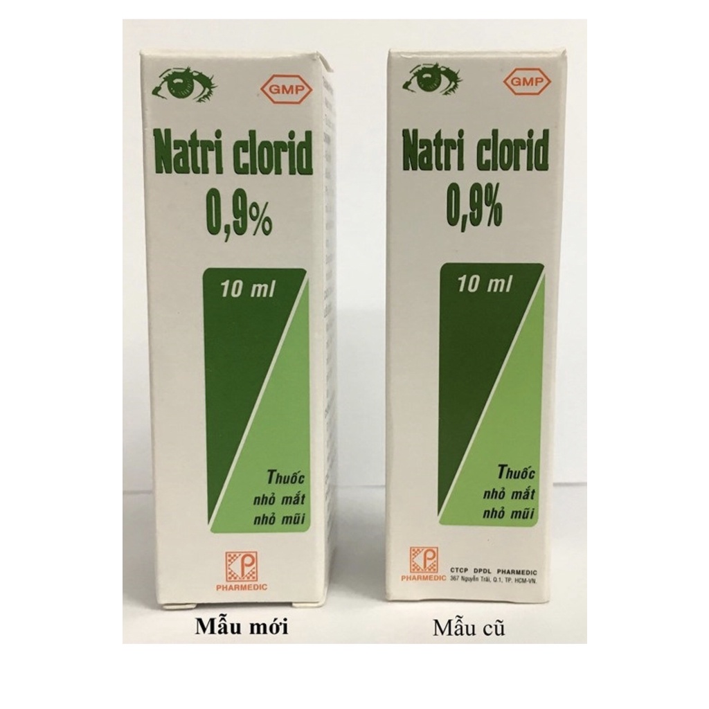 Lốc 10 chai nước muối sinh lý 0,9 %