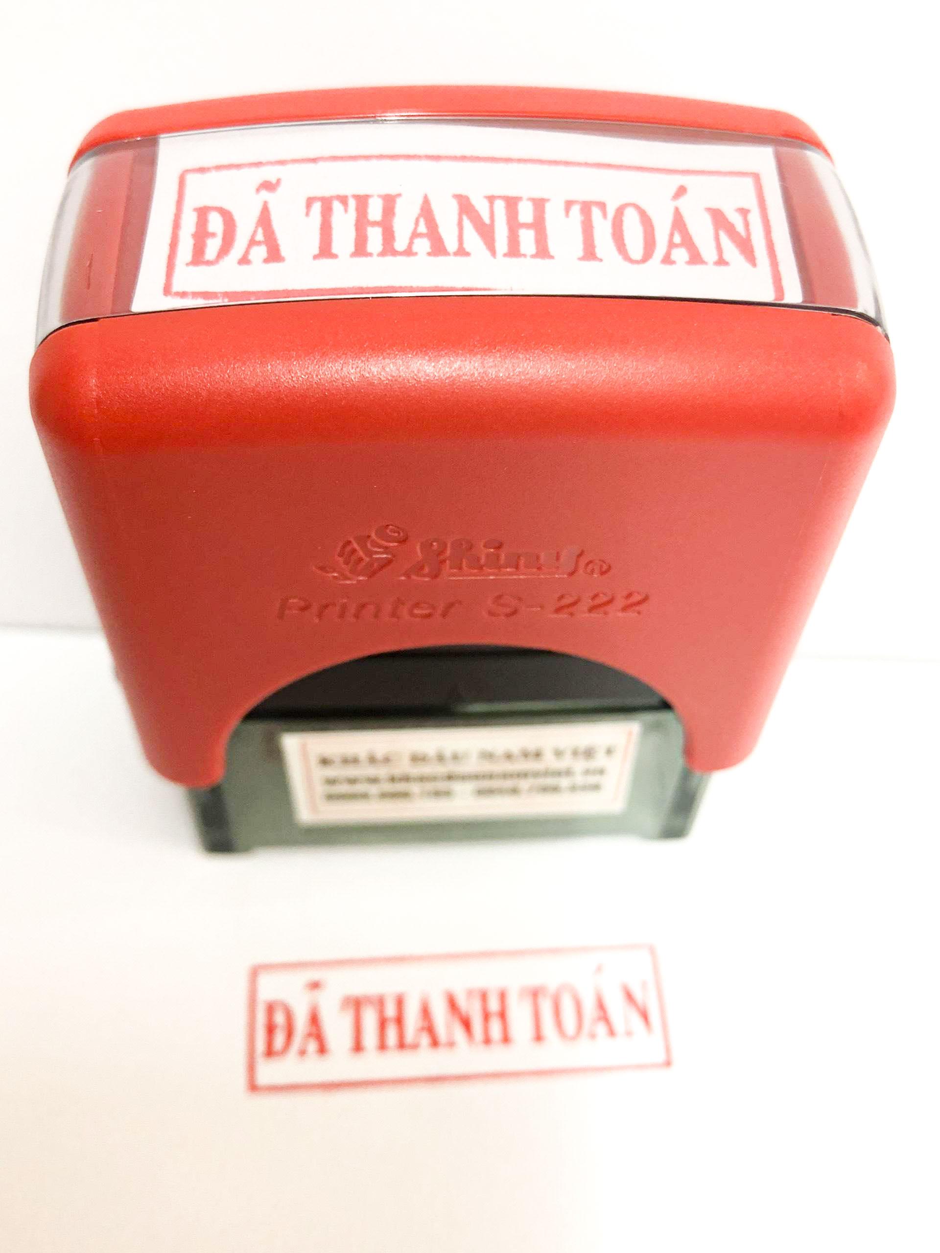[HCM]CON DẤU LIỀN MỰC ĐÃ THANH TOÁN