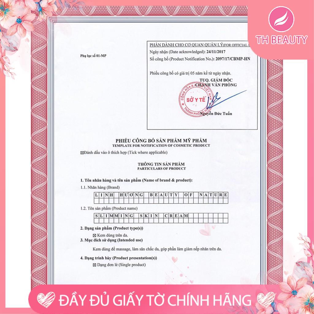 [Chính hãng] Gel tan mỡ bụng Linh Hương