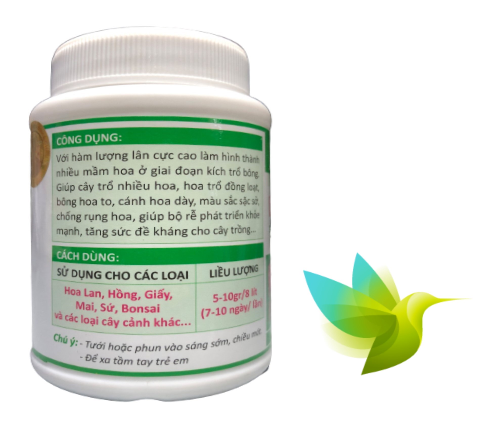 Phân Bón Siêu Lân AC 10-60-10+TE - #022A# 100g