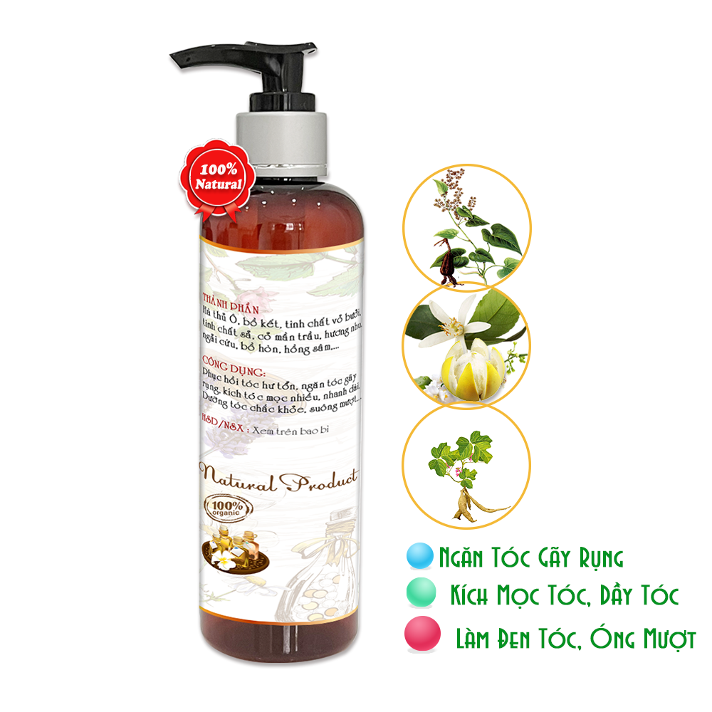 Tinh Dầu Bưởi Ủ Tóc Mọc Siêu Nhanh 50ml - Henashop
