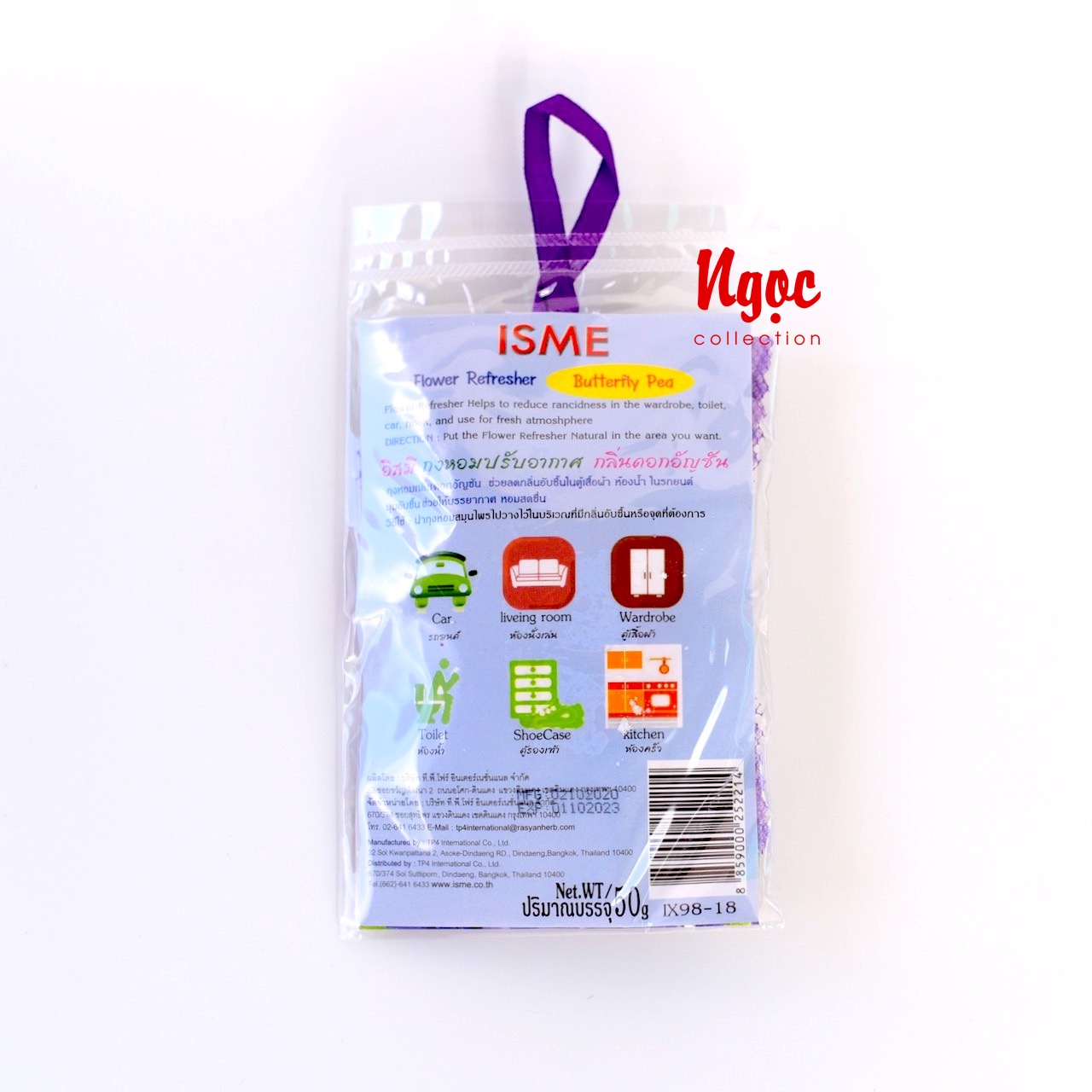 Túi thơm ISME 50gr Thái Lan