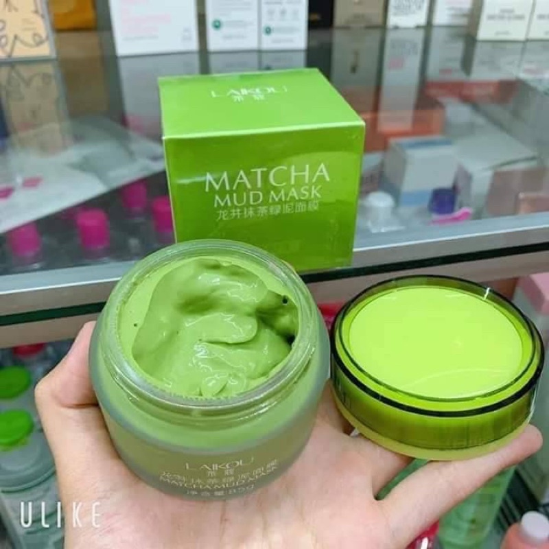 mặt nạ bùn Matcha mask laikou