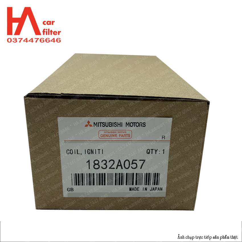 Mobin (bobin) đánh lửa Mitsubishi Mirage đời 14-19, Attrage đời 15-18 (bảo hành 6 tháng)