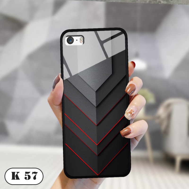 Ốp lưng kính 3D điện thoại IPHONE 5S