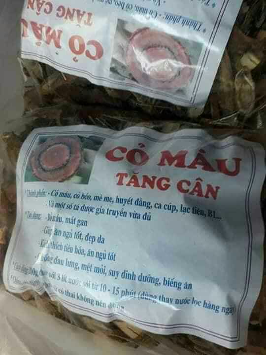 COMBO 2KG CỎ MÁU - CỎ BÉO NHIỀU VỊ